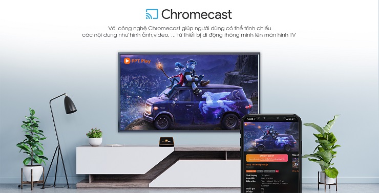 chromecast fpt play box